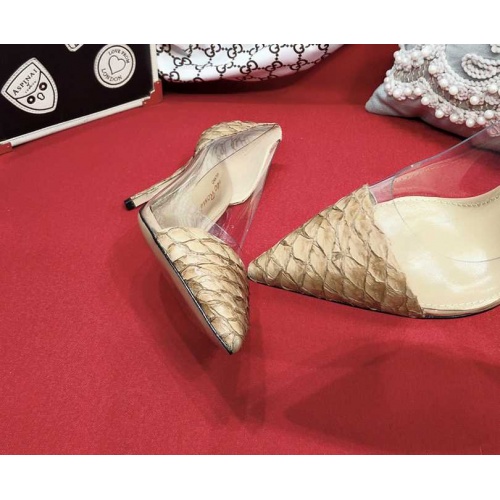 Cheap Gianmarco Lorenzi High-heeled Shoes For Women #470705 Replica Wholesale [$108.00 USD] [ITEM#470705] on Replica Gianmarco Lorenzi High-Heeled Shoes