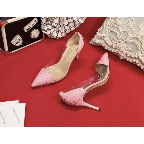 Cheap Gianmarco Lorenzi High-heeled Shoes For Women #470706 Replica Wholesale [$108.00 USD] [ITEM#470706] on Replica Gianmarco Lorenzi High-Heeled Shoes