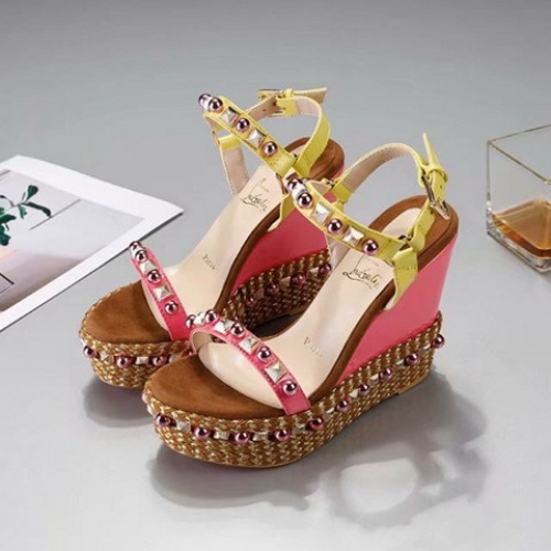 Cheap Christian Louboutin Fashion Sandal For Women #470742 Replica Wholesale [$78.00 USD] [ITEM#470742] on Replica Christian Louboutin Sandal