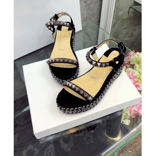 Cheap Christian Louboutin Fashion Sandal For Women #470752 Replica Wholesale [$78.00 USD] [ITEM#470752] on Replica Christian Louboutin Sandal