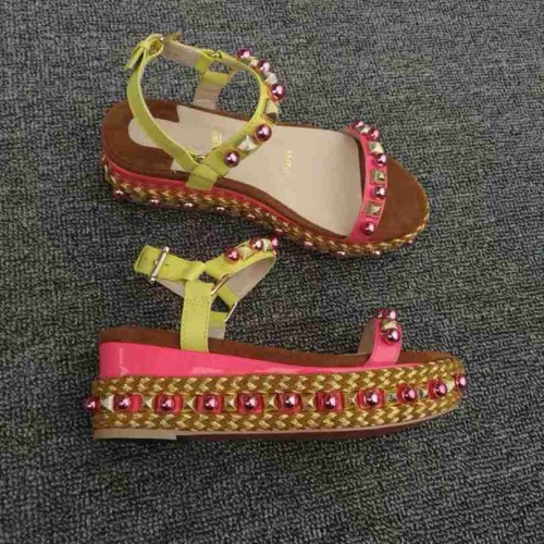 Cheap Christian Louboutin Fashion Sandal For Women #470757 Replica Wholesale [$78.00 USD] [ITEM#470757] on Replica Christian Louboutin Sandal