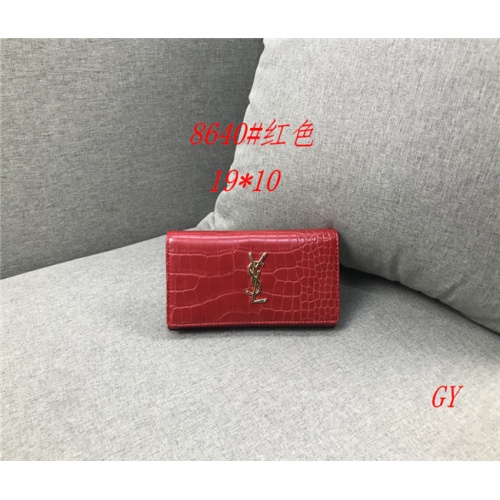 Cheap Yves Saint Laurent YSL Fashion Wallets #470880 Replica Wholesale [$18.00 USD] [ITEM#470880] on Replica Yves Saint Laurent YSL Wallets