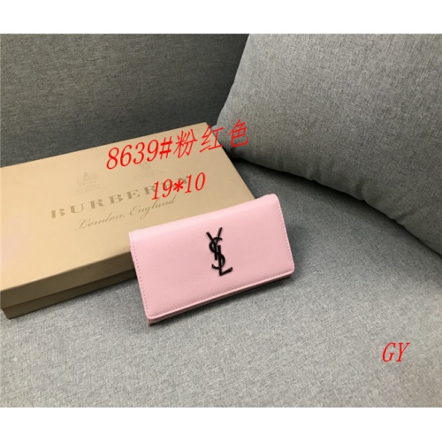 Cheap Yves Saint Laurent YSL Fashion Wallets #470886 Replica Wholesale [$18.00 USD] [ITEM#470886] on Replica Yves Saint Laurent YSL Wallets