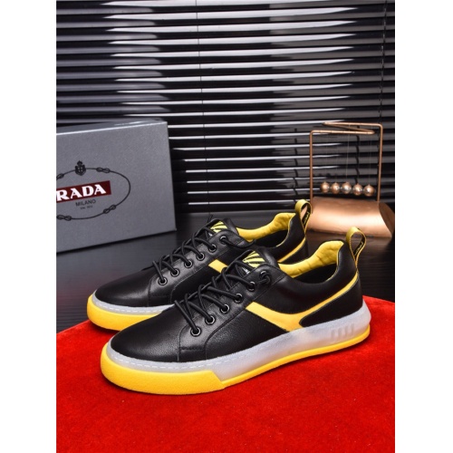Cheap Prada Casual Shoes For Men #471160 Replica Wholesale [$80.00 USD] [ITEM#471160] on Replica Prada Flat Shoes