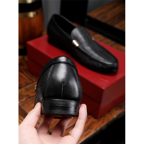 Cheap Salvatore Ferragamo SF Leather Shoes For Men #471836 Replica Wholesale [$75.00 USD] [ITEM#471836] on Replica Salvatore Ferragamo Leather Shoes