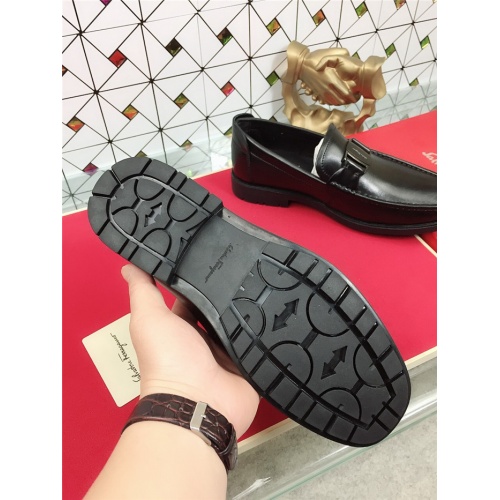 Cheap Salvatore Ferragamo SF Leather Shoes For Men #471845 Replica Wholesale [$78.00 USD] [ITEM#471845] on Replica Salvatore Ferragamo Leather Shoes