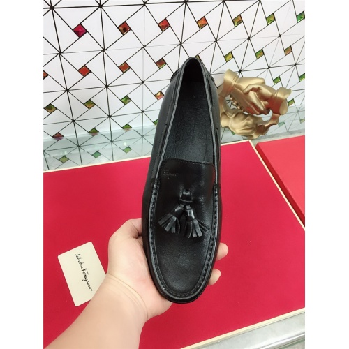 Cheap Salvatore Ferragamo SF Leather Shoes For Men #471848 Replica Wholesale [$75.00 USD] [ITEM#471848] on Replica Salvatore Ferragamo Leather Shoes