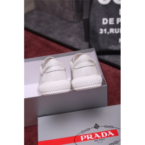 Cheap Prada Casual Shoes For Men #472219 Replica Wholesale [$78.00 USD] [ITEM#472219] on Replica Prada Flat Shoes