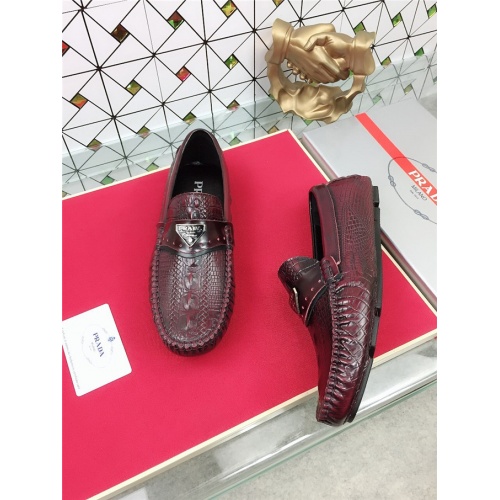 Cheap Prada Leather Shoes For Men #472235 Replica Wholesale [$78.00 USD] [ITEM#472235] on Replica Prada Leather Shoes