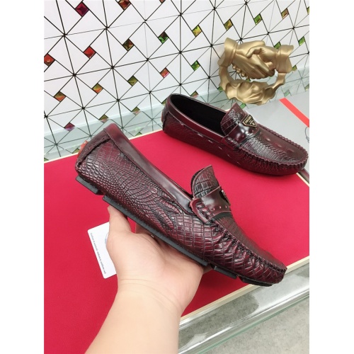 Cheap Prada Leather Shoes For Men #472235 Replica Wholesale [$78.00 USD] [ITEM#472235] on Replica Prada Leather Shoes