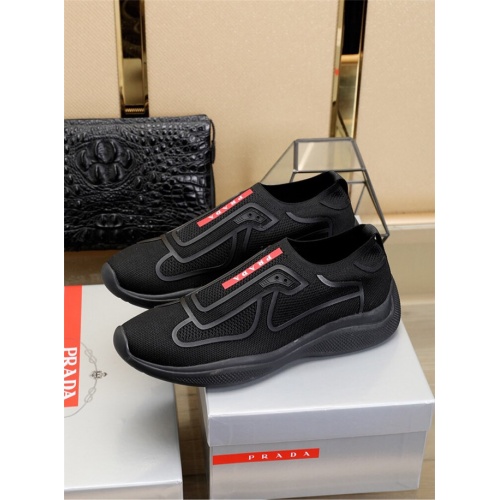 Cheap Prada Casual Shoes For Men #472563 Replica Wholesale [$80.00 USD] [ITEM#472563] on Replica Prada Flat Shoes