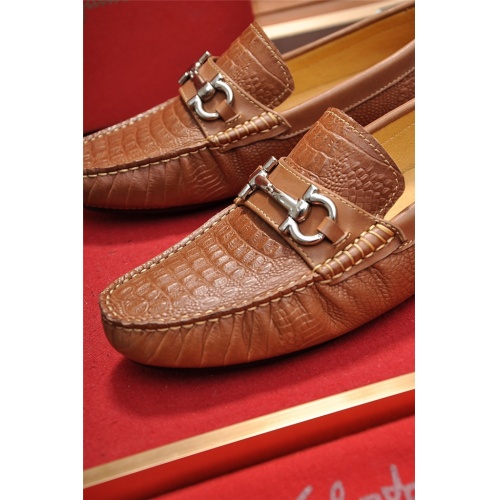 Cheap Salvatore Ferragamo SF Leather Shoes For Men #472726 Replica Wholesale [$78.00 USD] [ITEM#472726] on Replica Salvatore Ferragamo Leather Shoes