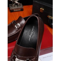 Cheap Salvatore Ferragamo Leather Shoes For Men #466824 Replica Wholesale [$98.00 USD] [ITEM#466824] on Replica Salvatore Ferragamo Leather Shoes