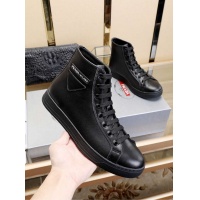 Cheap Prada High Tops Shoes For Men #466877 Replica Wholesale [$97.00 USD] [ITEM#466877] on Replica Prada High Top Shoes