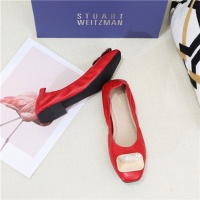 Cheap Stuart Weitzman Flat Shoes For Women #466966 Replica Wholesale [$62.00 USD] [ITEM#466966] on Replica Stuart Weitzman Fashion Shoes
