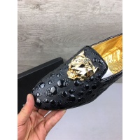 Cheap Philipp Plein PP Leather Shoes For Men #469223 Replica Wholesale [$68.00 USD] [ITEM#469223] on Replica Philipp Plein PP Leather Shoes