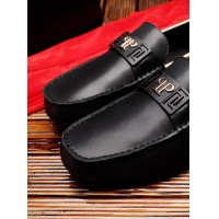 Cheap Philipp Plein PP Leather Shoes For Men #471156 Replica Wholesale [$75.00 USD] [ITEM#471156] on Replica Philipp Plein PP Leather Shoes