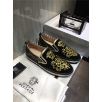 Cheap Versace Casual Shoes For Men #471436 Replica Wholesale [$78.00 USD] [ITEM#471436] on Replica Versace Flat Shoes