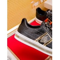 Cheap Versace Casual Shoes For Men #472452 Replica Wholesale [$75.00 USD] [ITEM#472452] on Replica Versace Flat Shoes