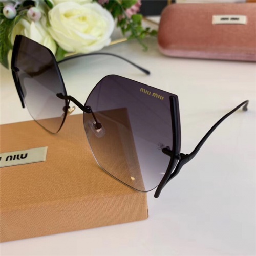 Cheap MIU MIU AAA Quality Sunglasses #474909 Replica Wholesale [$68.00 USD] [ITEM#474909] on Replica MIU MIU AAA Sunglasses