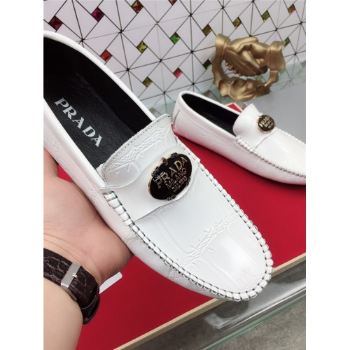 Cheap Prada Leather Shoes For Men #475243 Replica Wholesale [$68.00 USD] [ITEM#475243] on Replica Prada Leather Shoes