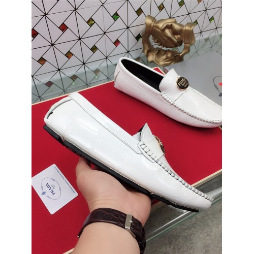 Cheap Prada Leather Shoes For Men #475243 Replica Wholesale [$68.00 USD] [ITEM#475243] on Replica Prada Leather Shoes