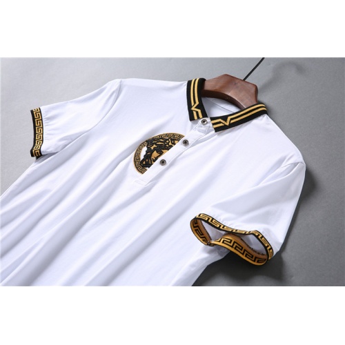 Cheap Versace Fashion Tracksuits Short Sleeved For Men #475380 Replica Wholesale [$80.00 USD] [ITEM#475380] on Replica Versace Tracksuits