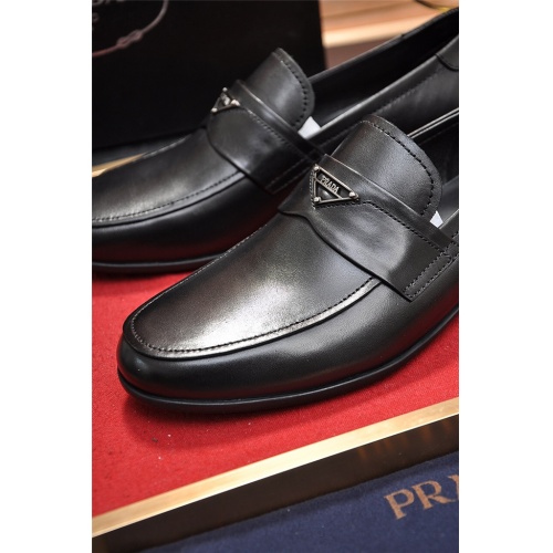 Cheap Prada Leather Shoes For Men #476137 Replica Wholesale [$85.00 USD] [ITEM#476137] on Replica Prada Leather Shoes