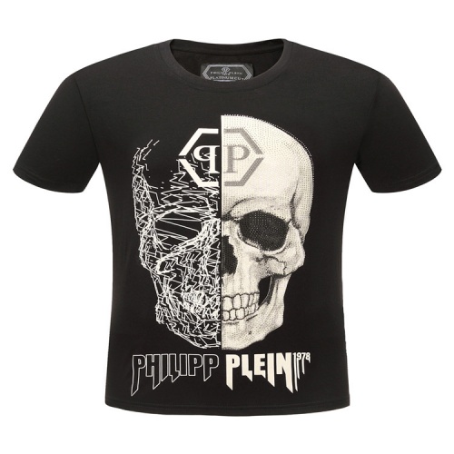 Cheap Philipp Plein PP T-Shirts Short Sleeved For Men #476574 Replica Wholesale [$29.00 USD] [ITEM#476574] on Replica Philipp Plein PP T-Shirts