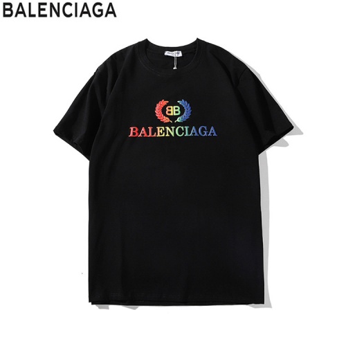 Cheap Balenciaga T-Shirts Short Sleeved For Men #476872 Replica Wholesale [$26.50 USD] [ITEM#476872] on Replica Balenciaga T-Shirts