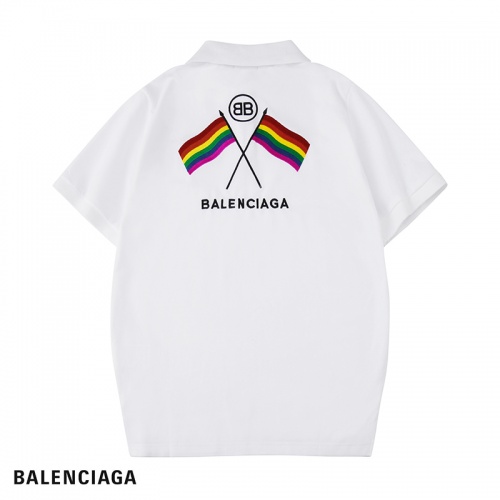 Cheap Balenciaga T-Shirts Short Sleeved For Men #476874 Replica Wholesale [$38.00 USD] [ITEM#476874] on Replica Balenciaga T-Shirts