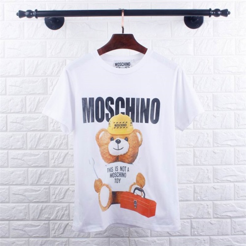 Cheap Moschino T-Shirts Short Sleeved For Men #477164 Replica Wholesale [$26.50 USD] [ITEM#477164] on Replica Moschino T-Shirts