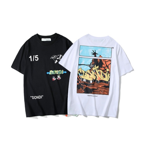 Cheap Off-White T-Shirts Short Sleeved For Men #477209 Replica Wholesale [$29.00 USD] [ITEM#477209] on Replica Off-White T-Shirts