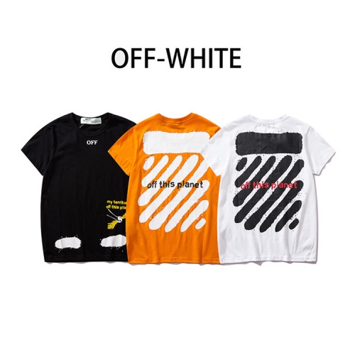 Cheap Off-White T-Shirts Short Sleeved For Men #477210 Replica Wholesale [$25.00 USD] [ITEM#477210] on Replica Off-White T-Shirts