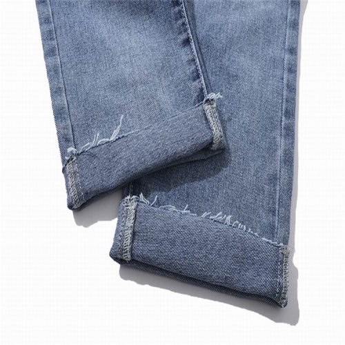 Cheap Off-White &amp; Supreme Jeans For Men #477227 Replica Wholesale [$54.00 USD] [ITEM#477227] on Replica Off-White Jeans