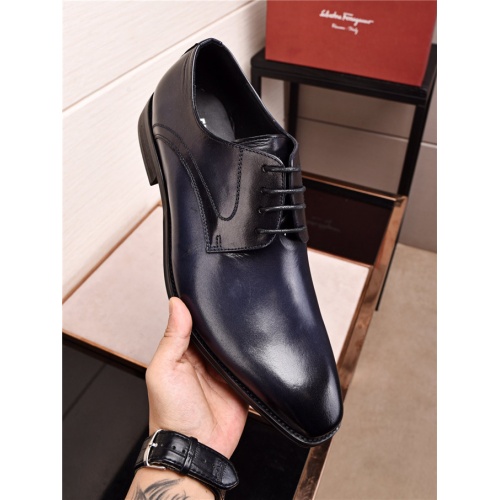 Cheap Salvatore Ferragamo SF Leather Shoes For Men #477398 Replica Wholesale [$108.00 USD] [ITEM#477398] on Replica Salvatore Ferragamo Leather Shoes