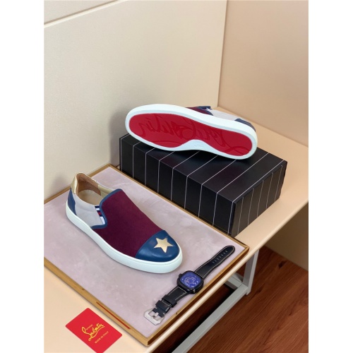 Cheap Christian Louboutin CL Shoes For Men #477422 Replica Wholesale [$70.00 USD] [ITEM#477422] on Replica Christian Louboutin Casual Shoes