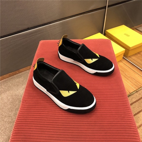 Cheap Fendi Casual Shoes For Men #477660 Replica Wholesale [$68.00 USD] [ITEM#477660] on Replica Fendi Casual Shoes