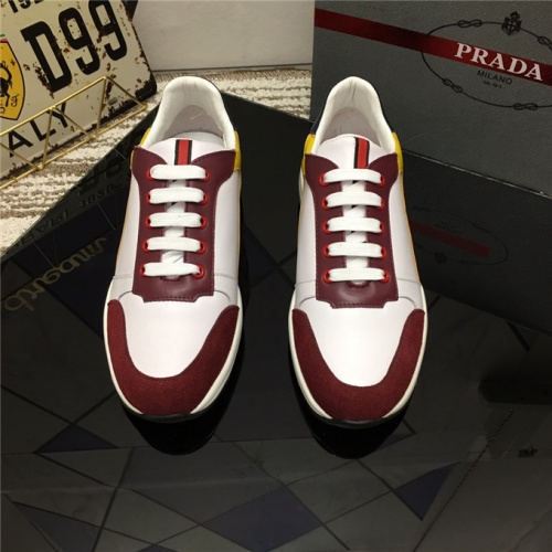 Cheap Prada Casual Shoes For Men #477684 Replica Wholesale [$78.00 USD] [ITEM#477684] on Replica Prada Flat Shoes