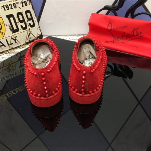 Cheap Christian Louboutin CL Shoes For Men #477773 Replica Wholesale [$82.00 USD] [ITEM#477773] on Replica Christian Louboutin Casual Shoes