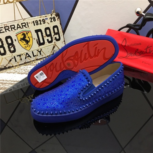 Cheap Christian Louboutin CL Shoes For Men #477790 Replica Wholesale [$82.00 USD] [ITEM#477790] on Replica Christian Louboutin Casual Shoes