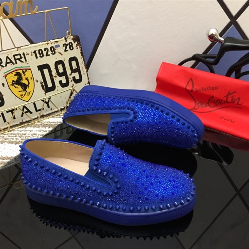 Cheap Christian Louboutin CL Shoes For Men #477790 Replica Wholesale [$82.00 USD] [ITEM#477790] on Replica Christian Louboutin Casual Shoes