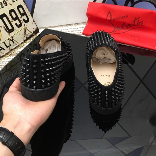 Cheap Christian Louboutin CL Shoes For Women #477820 Replica Wholesale [$82.00 USD] [ITEM#477820] on Replica Christian Louboutin Casual Shoes