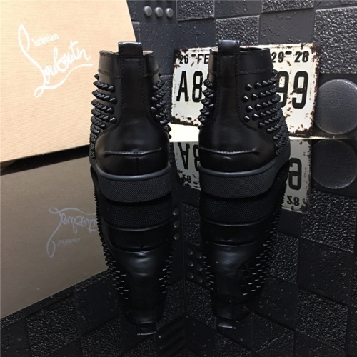 Cheap Christian Louboutin CL High Tops Shoes For Women #477826 Replica Wholesale [$85.00 USD] [ITEM#477826] on Replica Christian Louboutin High Top Shoes