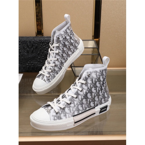 Cheap Christian Dior CD High Tops Shoes For Men #478401 Replica Wholesale [$80.00 USD] [ITEM#478401] on Replica Christian Dior High Top Shoes