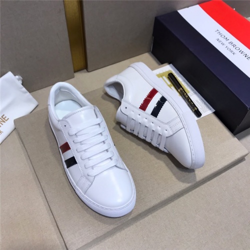 Cheap Thom Browne Casual Shoes For Men #478553 Replica Wholesale [$78.00 USD] [ITEM#478553] on Replica Thom Browne Shoes