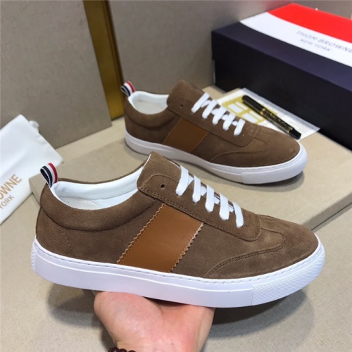 Cheap Thom Browne Casual Shoes For Men #478560 Replica Wholesale [$78.00 USD] [ITEM#478560] on Replica Thom Browne Shoes