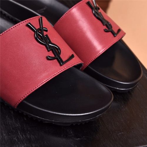 Cheap Yves Saint laurent YSL Slippers For Men #478566 Replica Wholesale [$44.00 USD] [ITEM#478566] on Replica Yves Saint Laurent YSL Slippers