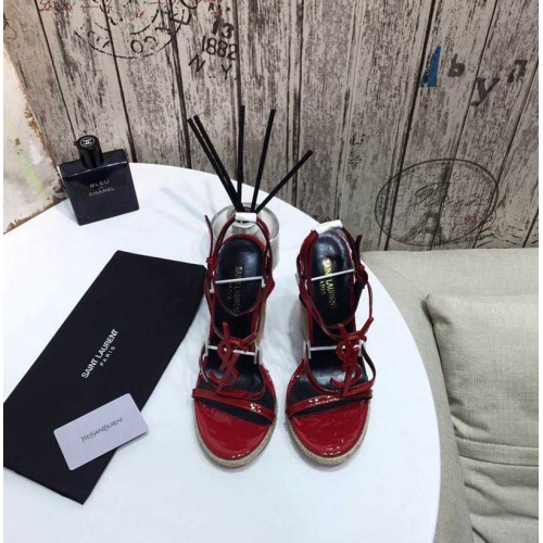 Cheap Yves Saint Laurent YSL Sandal For Women #478643 Replica Wholesale [$95.00 USD] [ITEM#478643] on Replica Yves Saint Laurent YSL Sandal