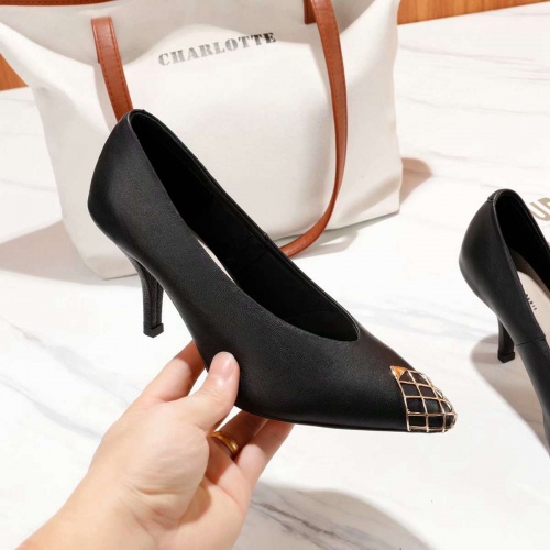 Cheap Celine High-Heeled Shoes For Women #478665 Replica Wholesale [$78.00 USD] [ITEM#478665] on Replica Celine Casual Shoes